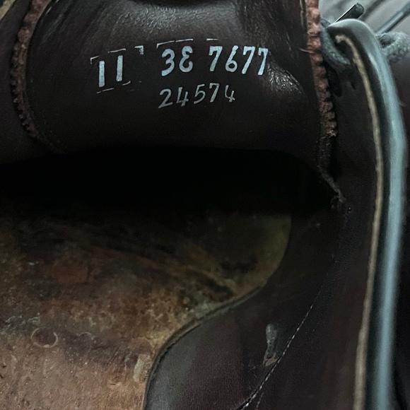 Allen Edmonds Size 11EEE Independence Collection “The Hancock” Burgundy 7677 main image 15